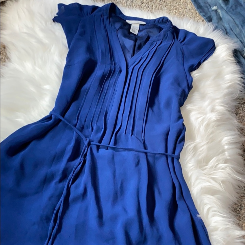 H&M cobalt blue dress